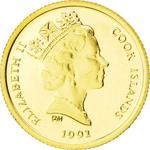 Twenty-Five Dollars Gold 1991 Koala: Photo Coin, Cook Islands, Twenty-Five Dollars Gold 1991 Koala / thumbnail