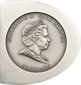 Cook Islands / Five Dollars Silver 2011 The Seeds of Love - obverse photo