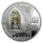 Silver Fifty Grams 2011 Seville Cathedral: Photo Coin, Cook Islands, Silver Fifty Grams 2011 Seville Cathedral / thumbnail