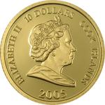 Ten Dollars Gold 2005 Royal Wedding - Charles and Camilla: Photo Coin, Cook Islands, Ten Dollars Gold 2005 Royal Wedding - Charles and Camilla / thumbnail