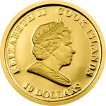 Cook Islands / Gold Gram 2008 Young Ice Bear - obverse photo