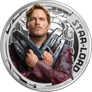 Cook Islands / Silver Half Ounce 2017 Star Lord - reverse photo