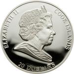 Silver Three Ounces 2009 Mona Lisa: Photo Coin, Cook Islands, Silver Three Ounce 2009 Mona Lisa / thumbnail