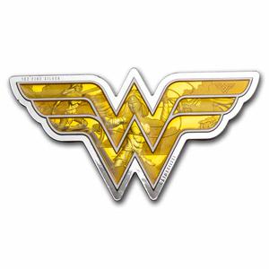 Cook Islands / Silver Ounce 2022 Wonder Woman Logo - reverse photo