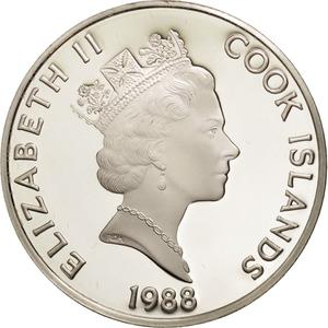 Cook Islands / Fifty Dollars 1988 Samuel de Champlain - obverse photo