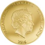 Gold Quarter Ounce 2016 Pope Francis: Photo Coin, Cook Islands, Gold Quarter Ounce 2016 Pope Francis / thumbnail