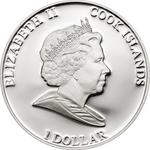 One Dollar 2010 Elizabeth Taylor: Photo Coin, Cook Islands, One Dollar 2010 Elizabeth Taylor / thumbnail
