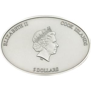 Cook Islands / Five Dollars Silver 2013 Raphael’s Rooms Nano - obverse photo