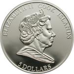 Silver Two Ounces 2009 Lunar Year of the Ox: Photo Coin, Cook Islands, Silver Two Ounces 2009 Lunar Year of the Ox / thumbnail