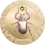 Silver Ounce 2017 Scarab - Solar Zenith: Photo Coin, Cook Islands, Silver Ounce 2017 Scarab - Solar Zenith / thumbnail