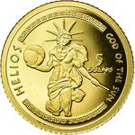 One Dollar Gold 2009 Helios: Photo Coin, Cook Islands, One Dollar Gold 2009 Helios / thumbnail