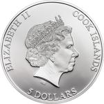 Silver Ounce 2014 Anders Celsius: Photo Coin, Cook Islands, Silver Ounce 2014 Anders Celsius / thumbnail