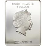 Five Dollars Silver 2013 Saint Seraphim Sarovsky: Photo Coin, Cook Islands, Five Dollars Silver 2013 Saint Seraphim Sarovsky / thumbnail