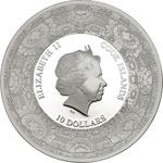 Fifty Grams Silver 2014 Royal Delft - Van Gogh: Photo Coin, Cook Islands, Fifty Grams Silver 2014 Van Gogh / thumbnail