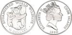 Fifty Dollars Silver 1990 Koala: Photo Coin, Cook Islands, Fifty Dollars Silver 1990 Koala / thumbnail