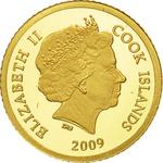 Five Dollars Gold 2009 Artemis: Photo Coin, Cook Islands, Five Dollars Gold 2009 Artemis / thumbnail