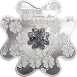 Silver Hundred Grams 2016 Luxury Line Bar - Lucky Shape: Photo Coin, Cook Islands, Silver Hundred Grams 2016 Luxury Line Bar - Lucky Shape / thumbnail