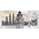 Silver Five Grams 2017 Skyline Dollar - Kuala Lumpur: Photo Coin, Cook Islands, Silver Five Grams 2017 Skyline Dollar - Kuala Lumpur / thumbnail