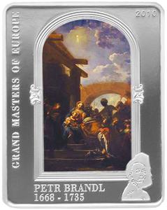 Cook Islands / Five Dollars Silver 2010 Peter Brandl - reverse photo