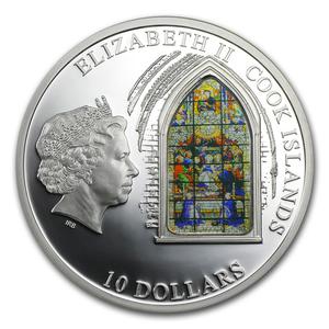 Cook Islands / Silver Fifty Grams 2011 Seville Cathedral - obverse photo