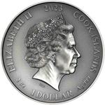 Silver Two Ounces 2023 Norse Gods - Freyr: Photo Coin, Cook Islands, Silver Two Ounces 2023 Norse Gods - Freyr / thumbnail