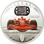 Five Dollars Silver 2008 Ferrari F2008 Carbon: Photo Coin, Cook Islands, Five Dollars Silver 2008 Ferrari F2008 Carbon / thumbnail
