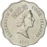 One Dollar 1992: Photo Coin, Cook Islands, One Dollar 1992 / thumbnail