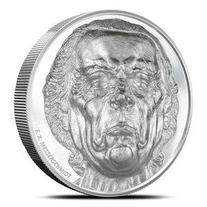 Cook Islands / Silver Two Ounces 2023 The Vexed Man - reverse photo