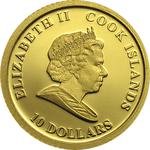 Ten Dollars Gold 2007 Lady Diana: Photo Coin, Cook Islands, Ten Dollars Gold 2007 Lady Diana / thumbnail