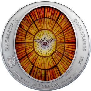 Cook Islands / Silver Ten Ounces 2016 St Peter’s Basilica - obverse photo