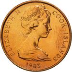 One Cent 1983: Photo Coin, Cook Islands, One Cent 1983 / thumbnail