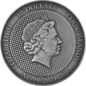 Cook Islands / Silver Ounce 2021 Batman - obverse photo