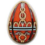 Five Dollars Silver 2012 Imperial Egg in Red: Photo Coin, Cook Islands, Five Dollars Silver 2012 Imperial Egg in Red / thumbnail