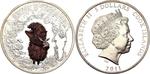 Silver Ounce 2011 Hedgehog in the Fog: Photo Coin, Cook Islands, Silver Ounce 2011 Hedgehog in the Fog / thumbnail
