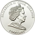 Five Dollars Silver 2010 Ivan Fyodorov: Photo Coin, Cook Islands, Five Dollars Silver 2010 Ivan Fyodorov / thumbnail