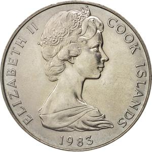 Cook Islands / One Dollar 1983 - obverse photo