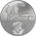 Cook Islands / Silver Three Ounces 2020 Real Heroes - Fighter Pilot - obverse photo