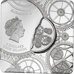 Silver Ounce 2017 Time Capsule Coin: Photo Coin, Cook Islands, Silver Ounce 2017 Time Capsule Coin / thumbnail