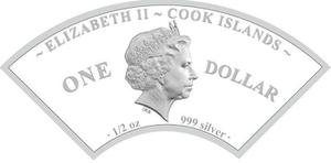 Cook Islands / Silver Half Ounce 2014 Year of the Horse - obverse photo