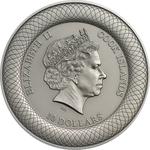 Silver Two Ounces 2015 Flinders Street Station: Photo Coin, Cook Islands, Silver Two Ounces 2015 Flinders Street Station / thumbnail