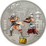 Silver Ounce 2015 History of the Samurai: Photo Coin, Cook Islands, Silver Ounce 2015 History of the Samurai / thumbnail