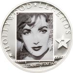 Five Dollars Silver 2011 Elizabeth Taylor: Photo Coin, Cook Islands, Five Dollars Silver 2011 Elizabeth Taylor / thumbnail