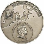 Silver Ounce 2009 Lubeck: Photo Coin, Cook Islands, Silver Ounce 2009 Lubeck / thumbnail