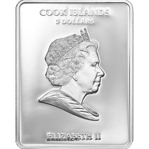 Cook Islands / Five Dollars Silver 2011 Bohdan Khmelnytsky - obverse photo