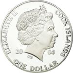One Dollar 2004 Mahatma Gandhi: Photo Coin, Cook Islands, One Dollar 2004 Mahatma Gandhi / thumbnail