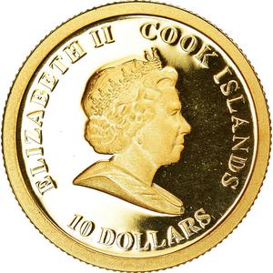 Cook Islands / Gold Twenty-fifth Ounce 2008 Copernicus - obverse photo