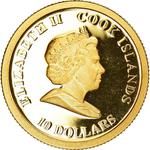 Gold Twenty-fifth Ounce 2008 Copernicus: Photo Coin, Cook Islands, Gold Twenty-fifth Ounce 2008 Copernicus / thumbnail