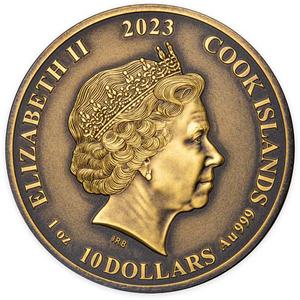Cook Islands / Silver Ounce 2023 Norse Gods - Thor - obverse photo