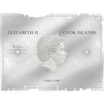 Five Dollars Silver 2018 Historical Maps - Waldseemüller: Photo Coin, Cook Islands, Five Dollars Silver 2018 Waldseemuller / thumbnail