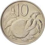 Ten Cents 1972: Photo Coin, Cook Islands, Ten Cents 1972 / thumbnail